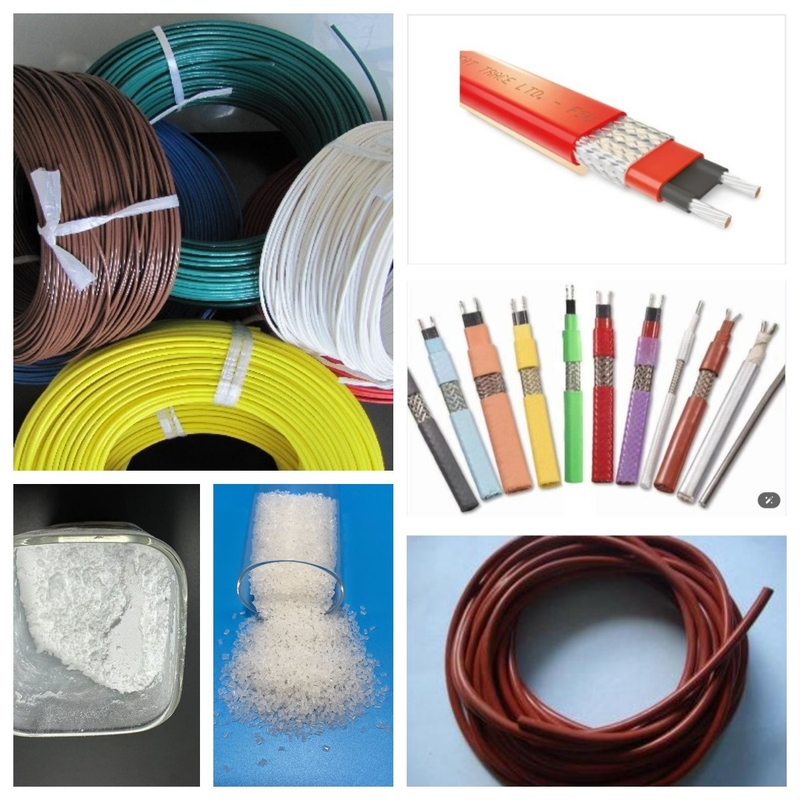 ฟลอรินเอธีเลนโพรพีเลน FEP ขาวความบริสุทธิ์สูง สําหรับท่อ / ปั๊ม