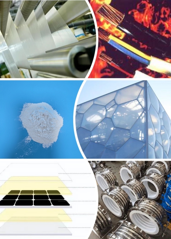 Ethylene Tetrafluoroethylene ETFE Powder สําหรับผนังป้องกันการกัดกร่อน โรงงานเดิม