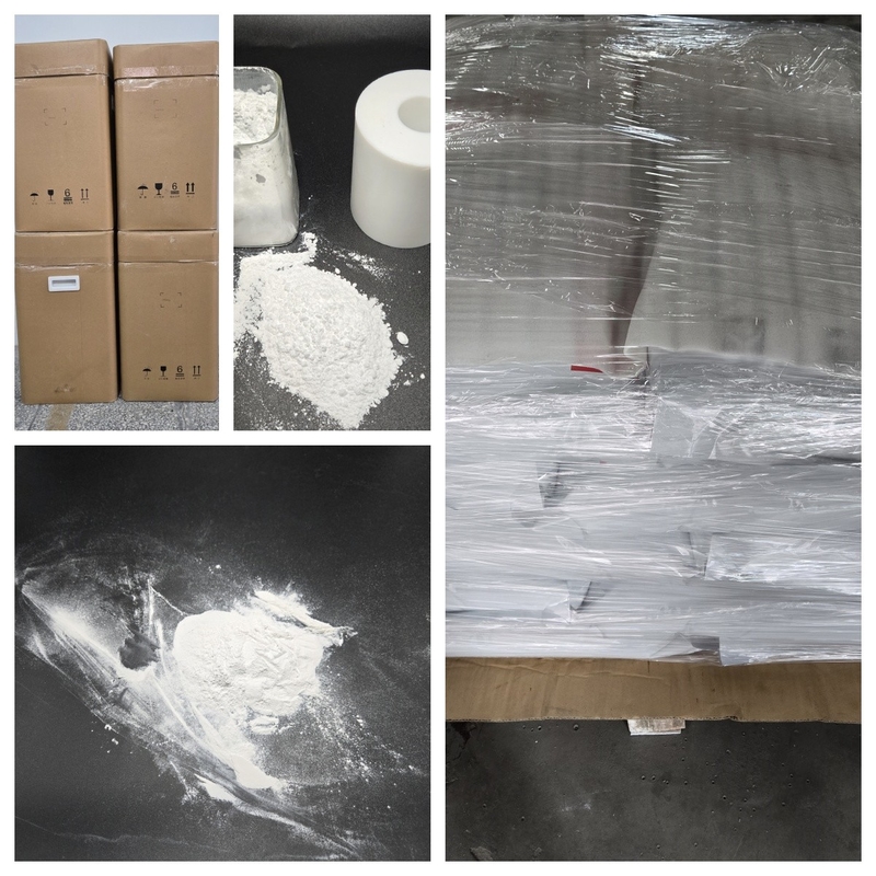 7.0-8.0 สัตถีไฟฟ้าแบบดียิเลคทริก ขาว PVDF pellets ทนต่อ UV สําหรับชิ้นส่วนเจาะ molded
